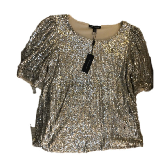 Cable & Gauge Tops - NWT C&G Sequined Top